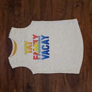 Sleeveless T-Shirt Lot 4T